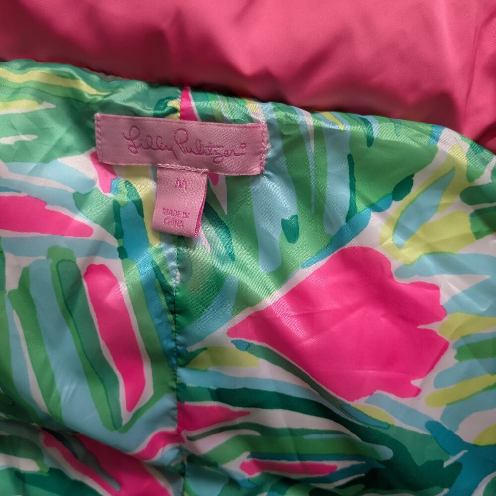 Lily Pulitzer beautiful medium size pink vest - Picture 4 of 5